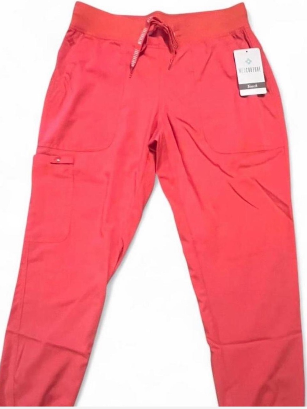 Med Couture Girls Coral Jogger Pants with Drawstring Waist